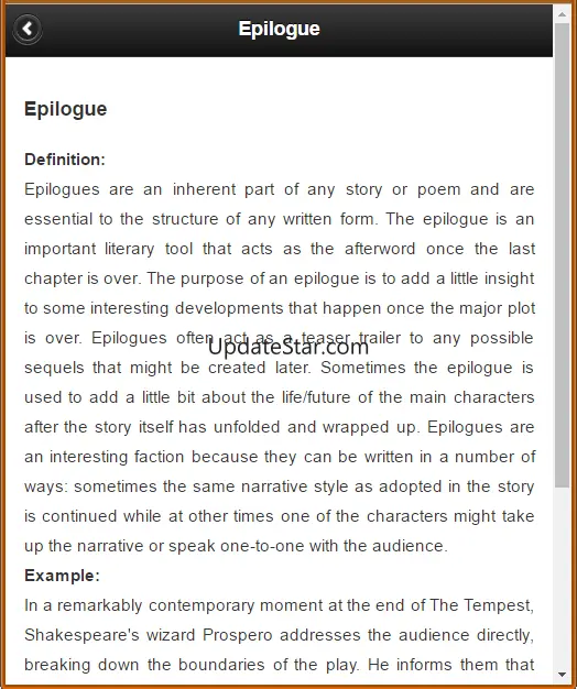 Literary terms 80.91.30