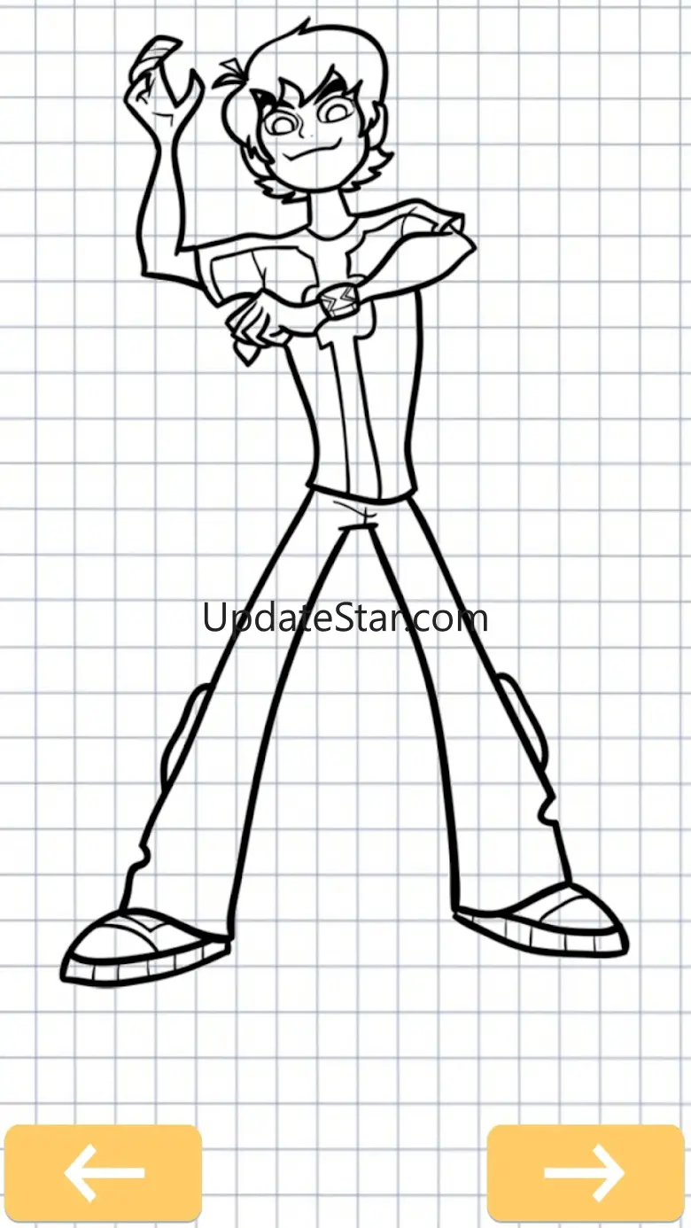 How to draw Ben step by step 3.3