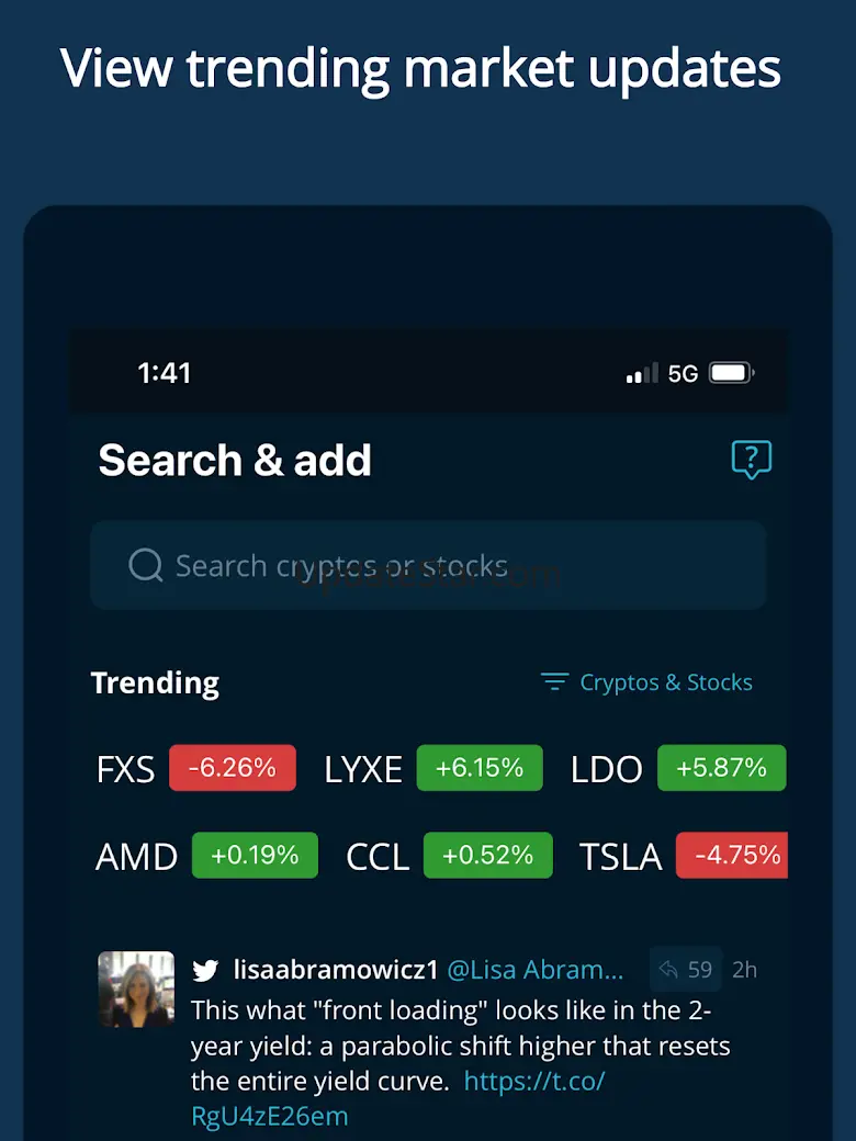 HODL Real-Time Crypto Tracker 9.12