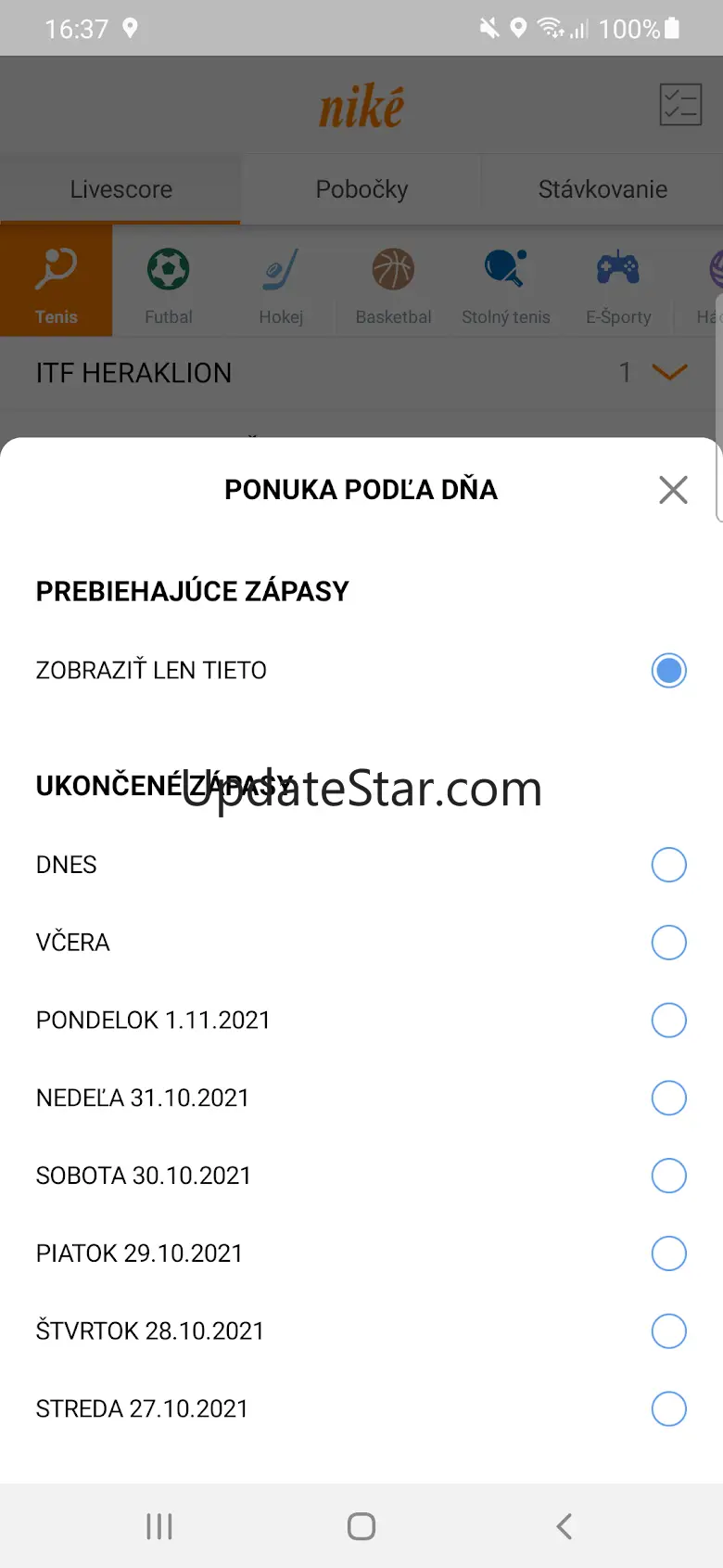 Nike - Livescore 1.4