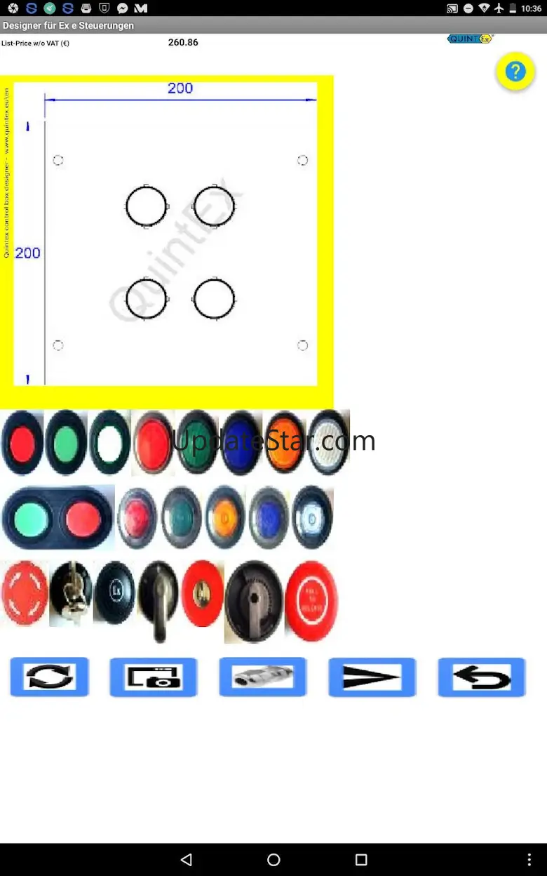 Graphical design control boxes 3.1