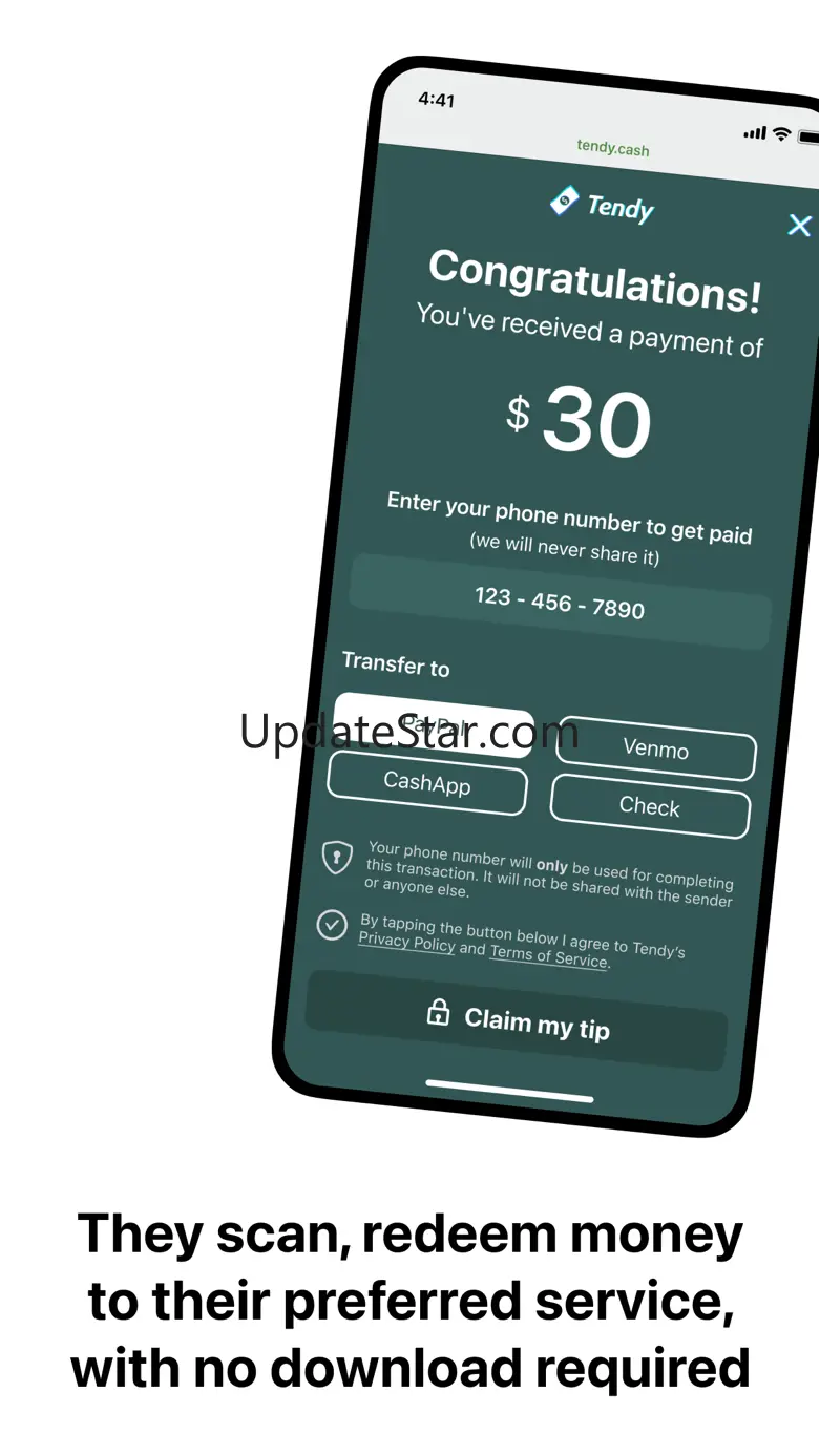 Tendy – Tipping without cash 1.6.31
