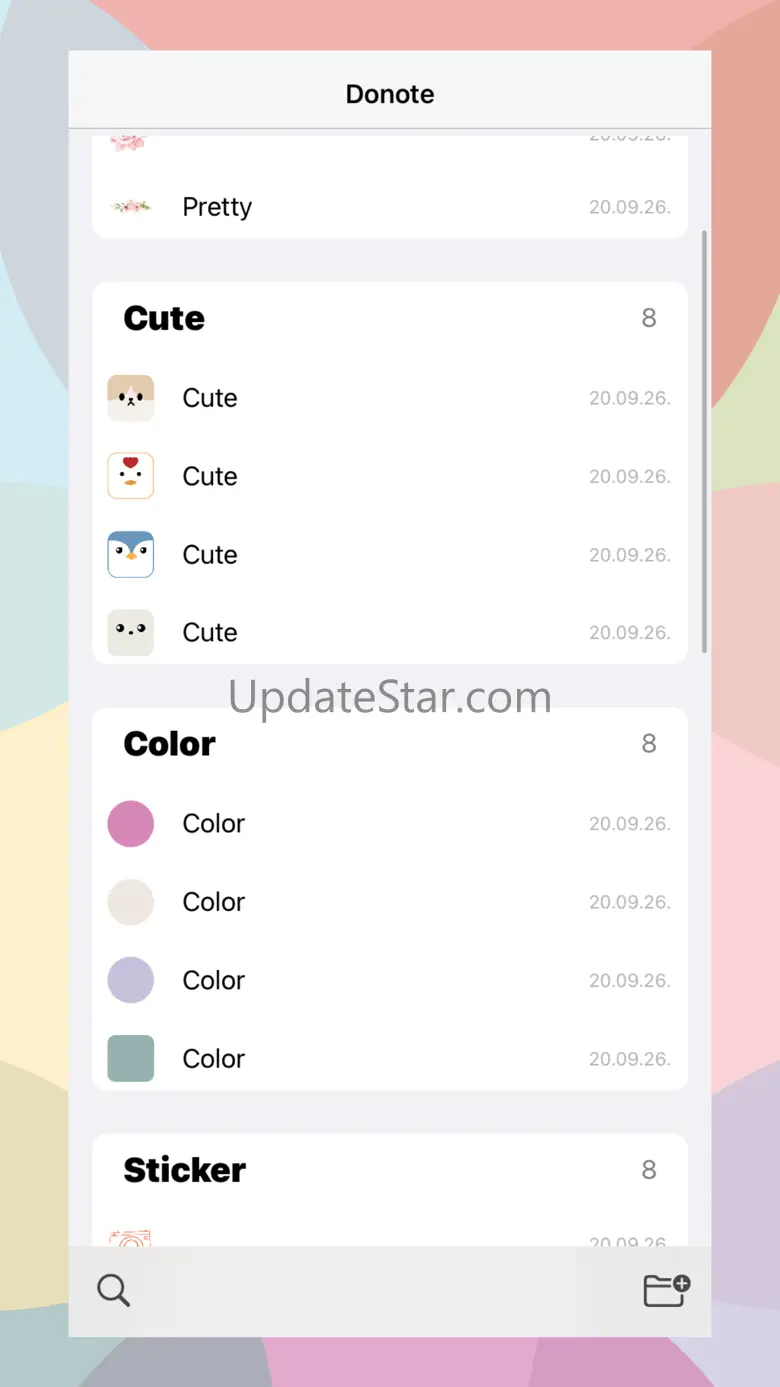 Donote Cute Note Photo Widget 1.1.6
