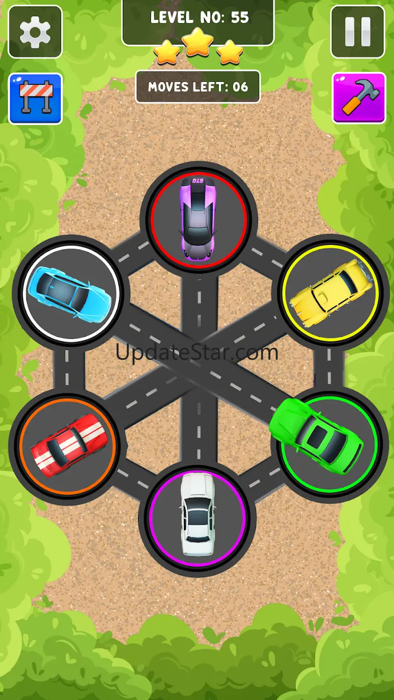 Car Out Parking Puzzle Game