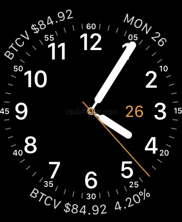 BTCV Smart Watch Face 1.0
