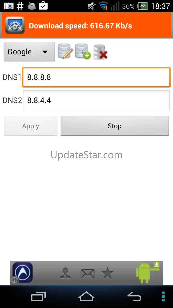 3G/4G/Wifi DNS Settings 1.0.8