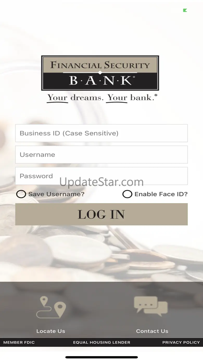 Financial Security Bank Biz 8.5.35