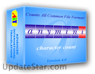AnyMini C: Character Count Program 5.0