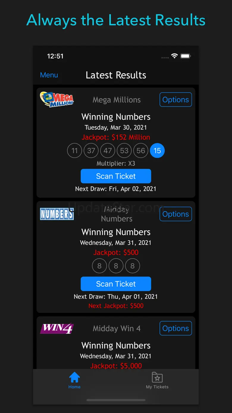 New York Lottery Scan & Result 1.1