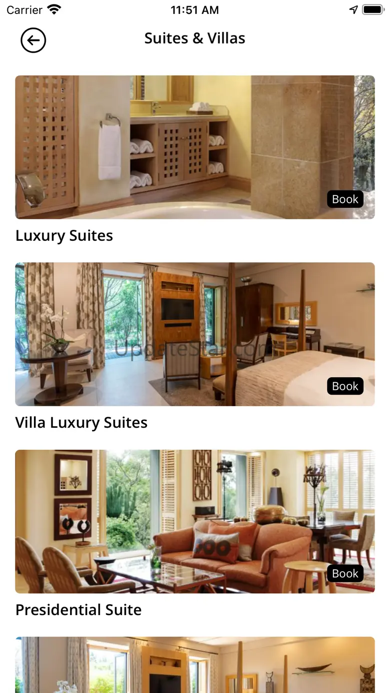 Saxon Hotel  Villas and Spa 1.0.11
