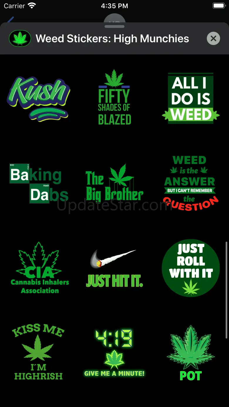 Weed Stickers: High Munchies 1.0.1