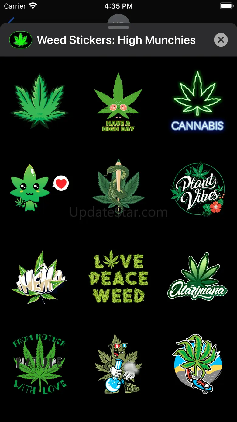 Weed Stickers: High Munchies 1.0.1