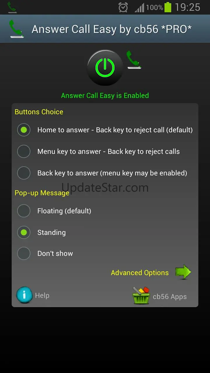 Answer Call Home button Easy 1.6