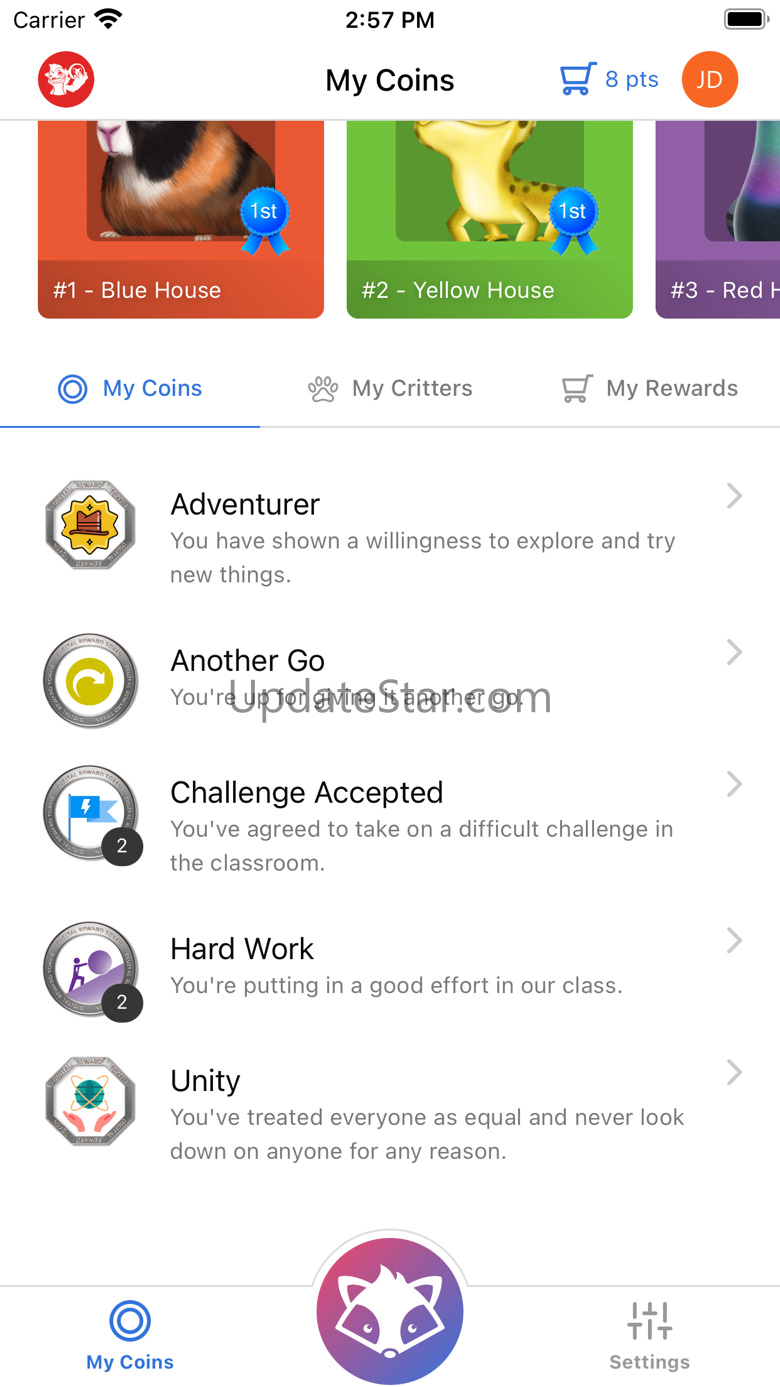 CritterCoin 1.7