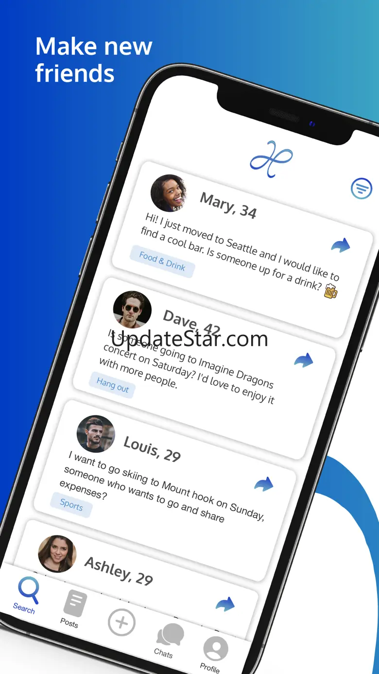 Hoa: Make new friends nearby 1.7.7