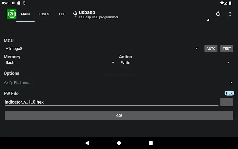 ZFlasher AVR 2.0.1