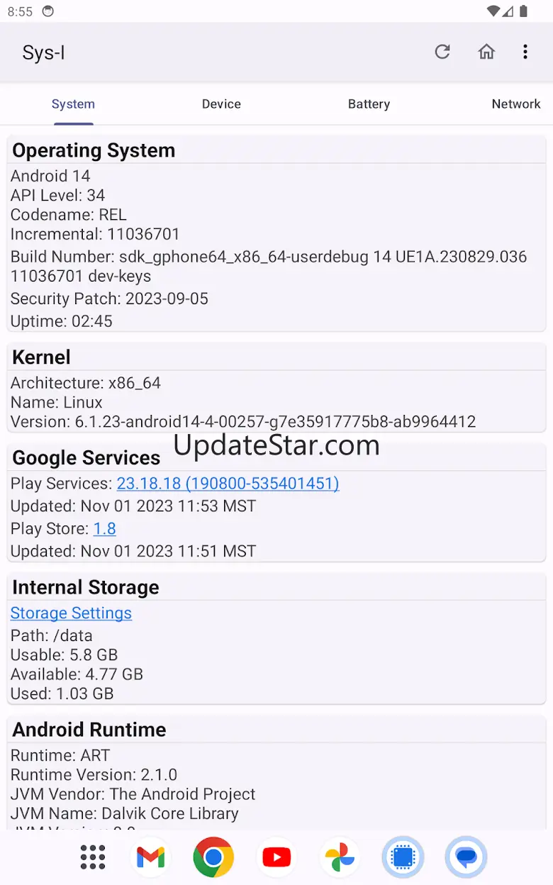 Sys-I: Android System Info 9.8.1