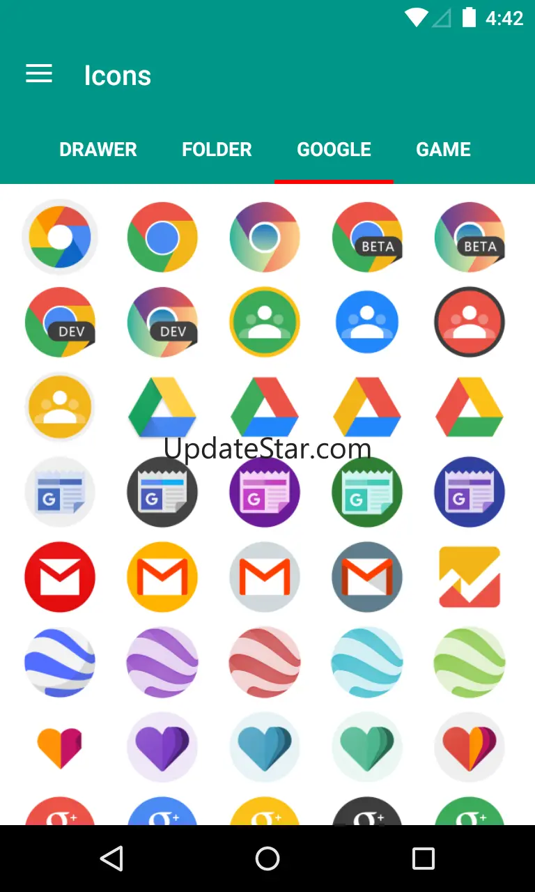 M Theme - Flat UI Icon Pack 1.2.1