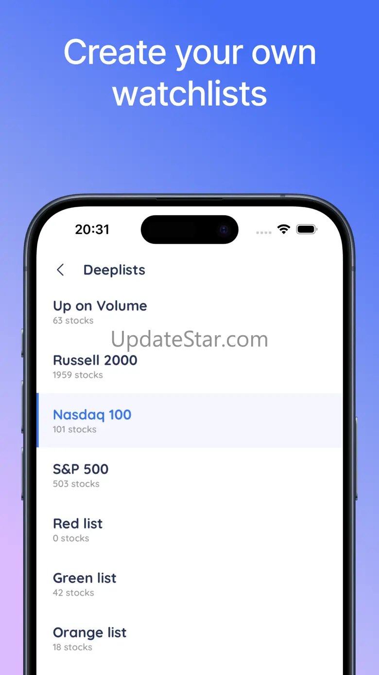 Deepvue Stock Screener 1.7