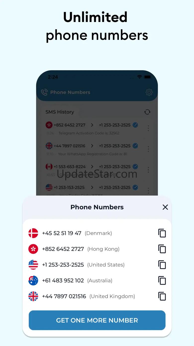 SMSVerify - Virtual Number 3.3