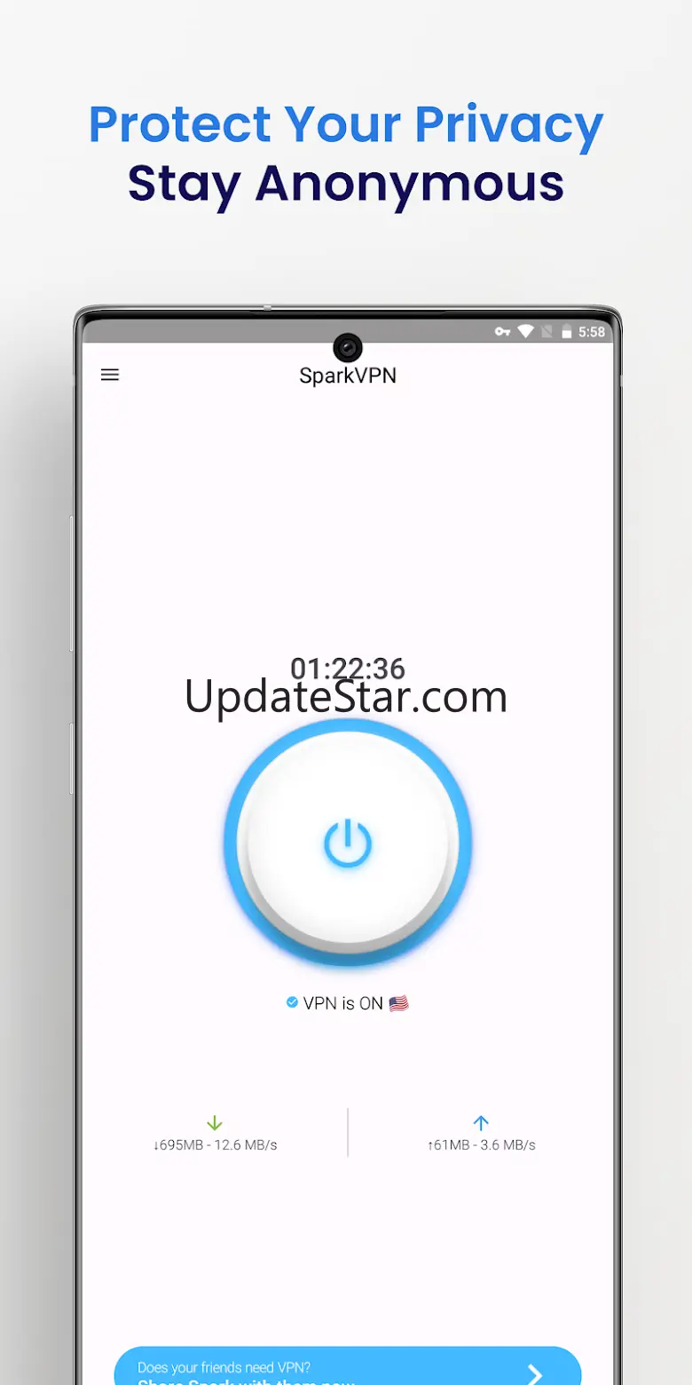 Spark VPN : Fast Secure VPN 8.0.0