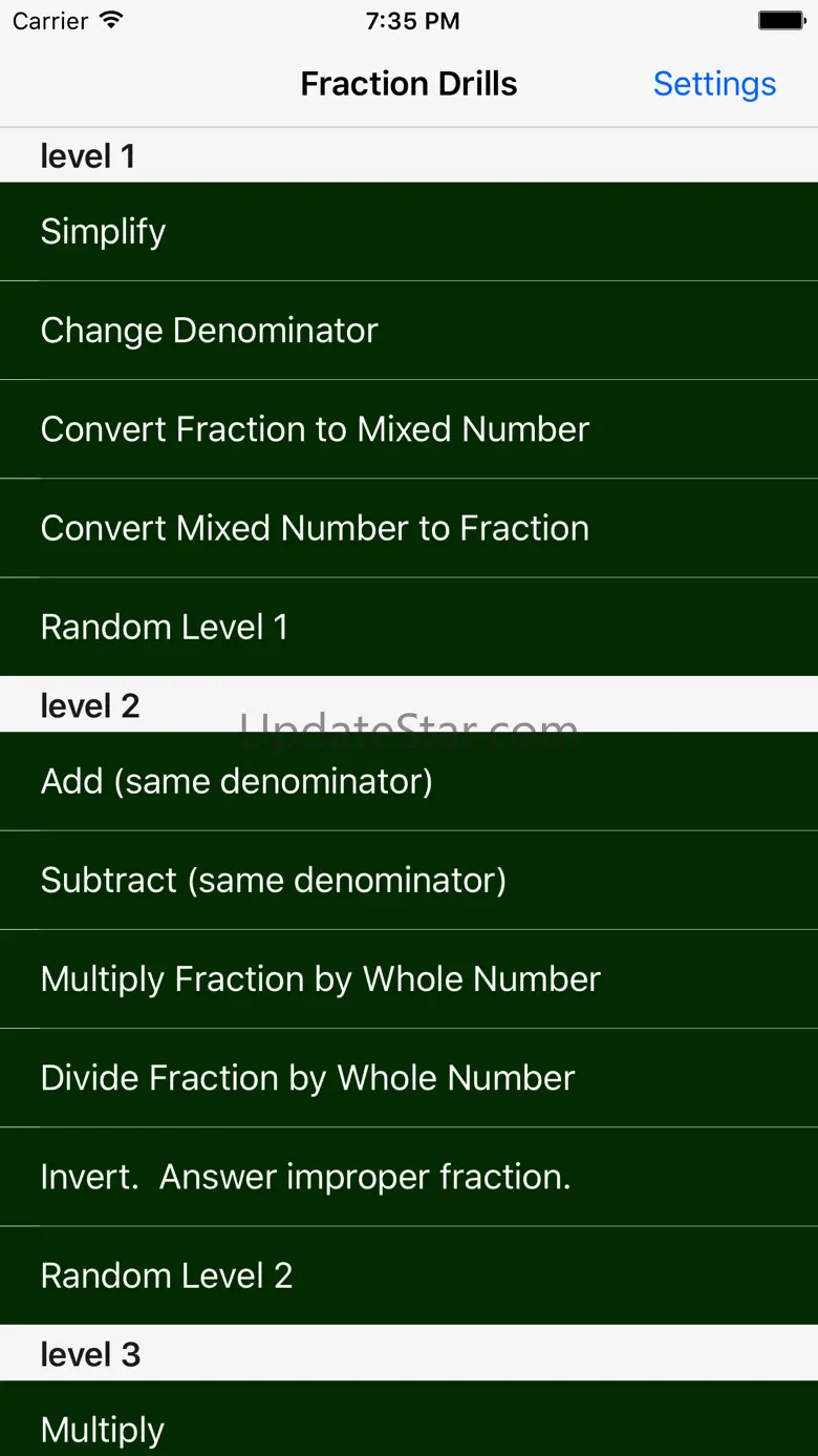Fraction Drills Free 2.0