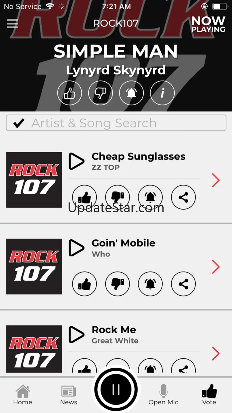 Rock 107 WEZX 11.17.40