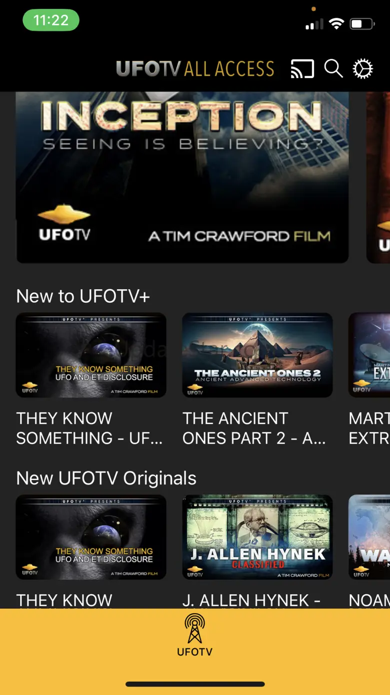 UFOTV All Access 3.0