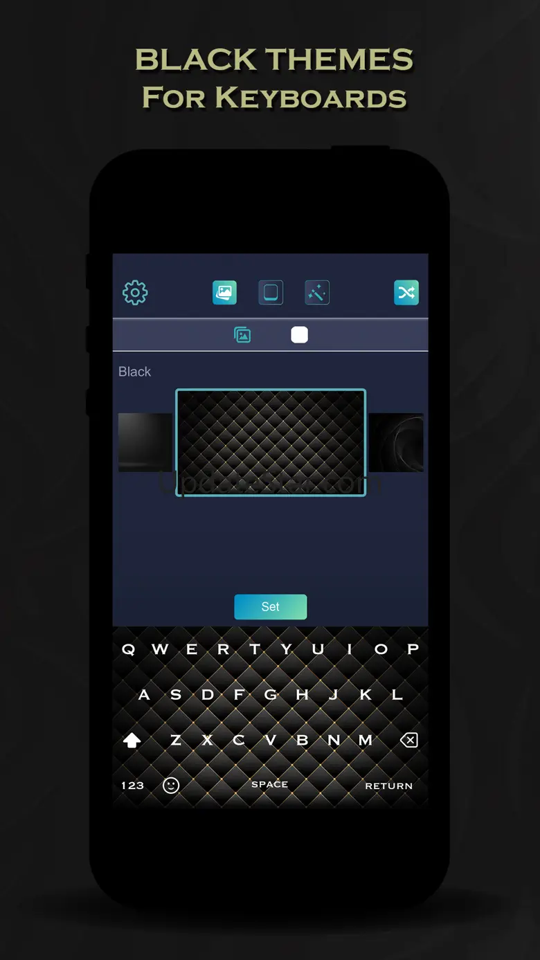 Black Keyboard Themes Design 1.0.1