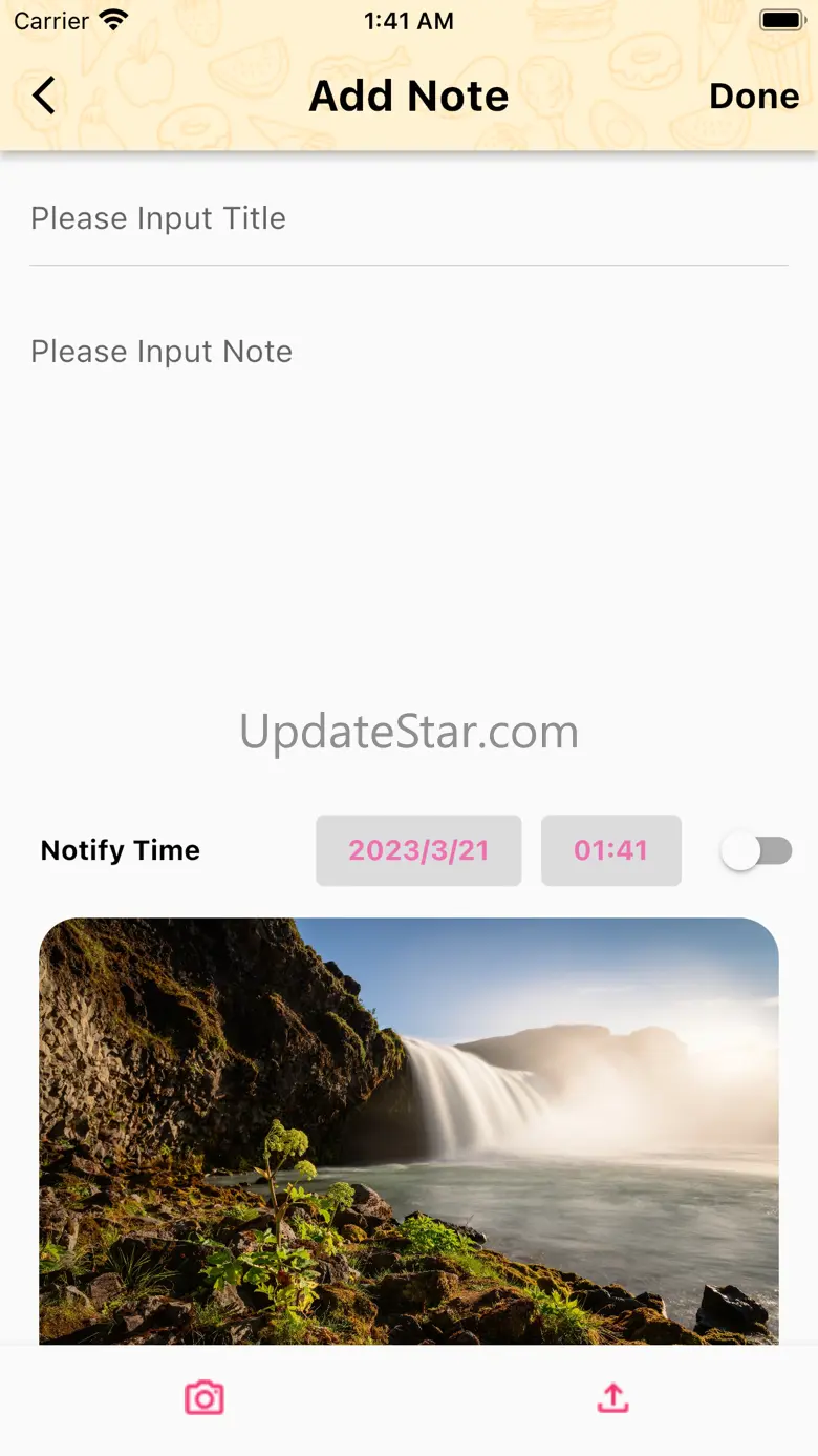 Food Note - Record Your Food 1.0
