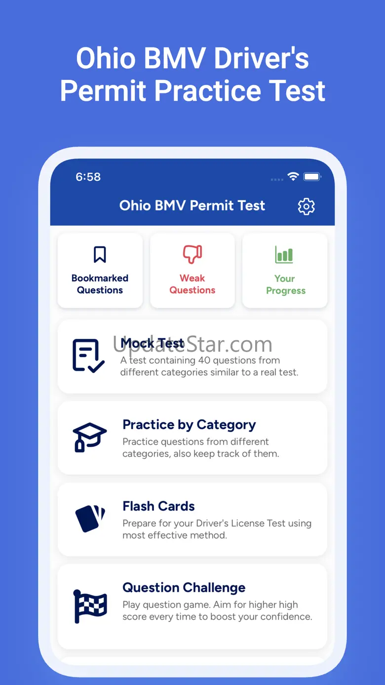 Ohio BMV Driver's License Test 1.1
