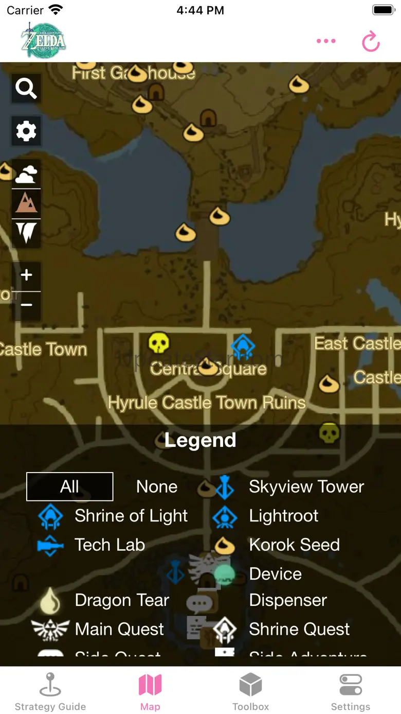 Tears Companion - Map&Handbook 1.5