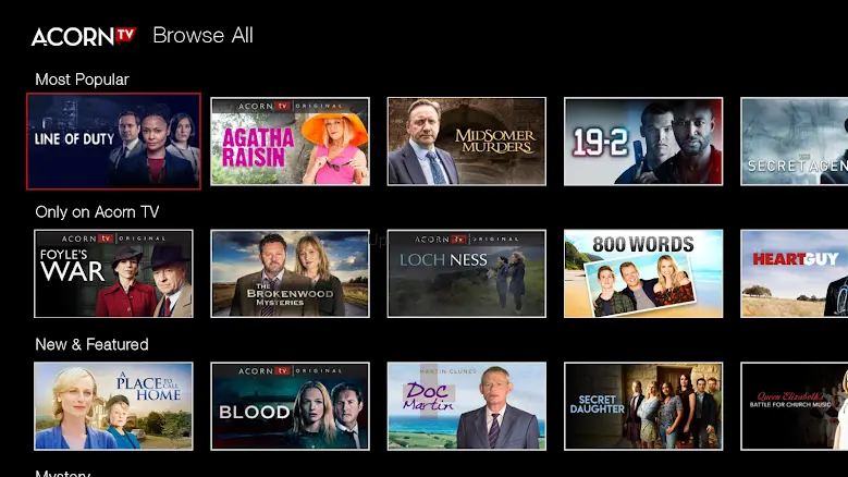 Acorn TV: Watch British Series 4.0.23 (340)