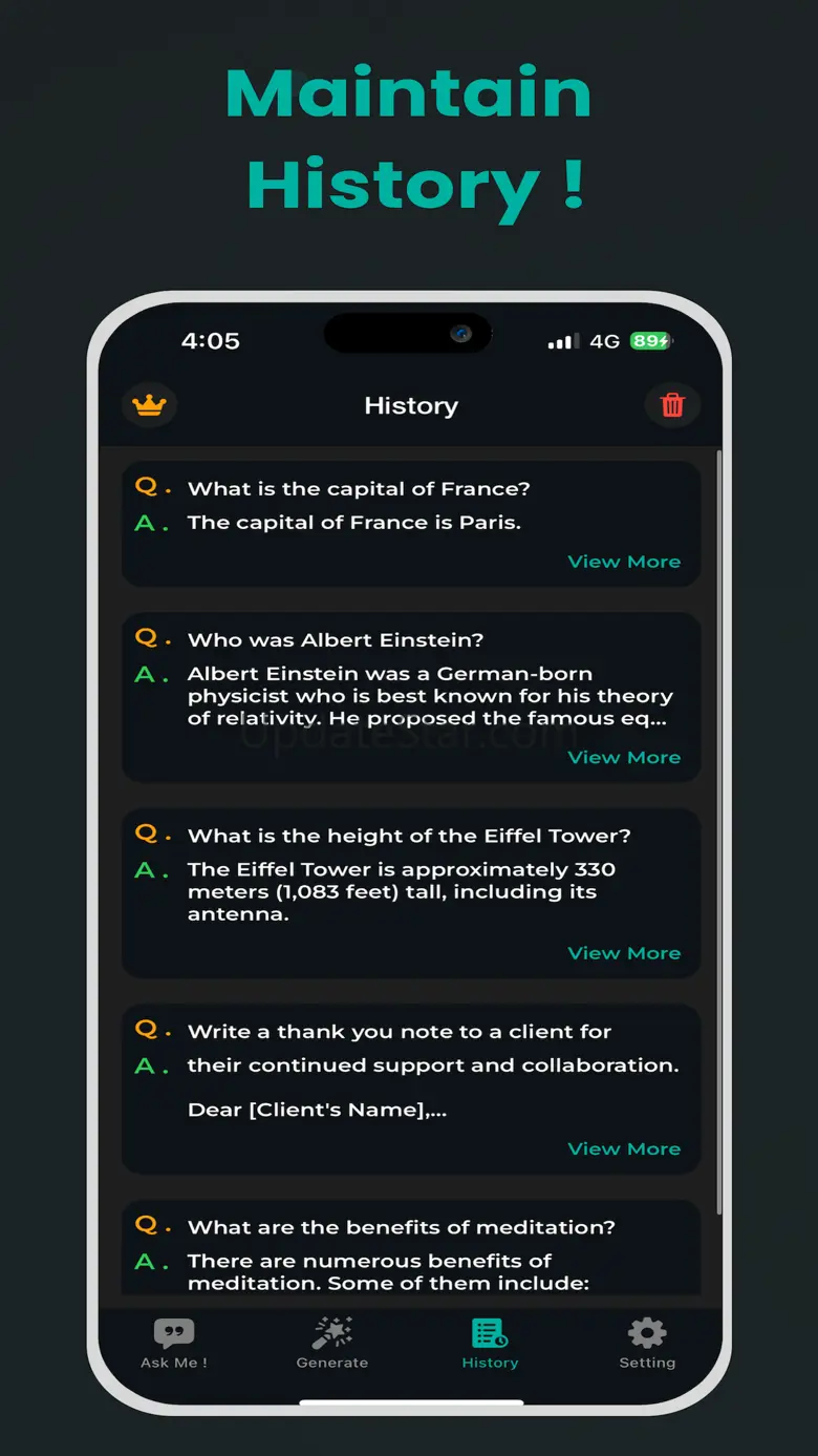 AI Chat Bot - Ask Me Assistant 1.8