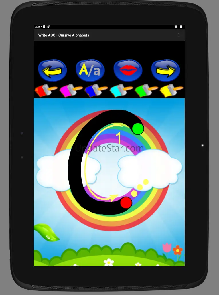 Write ABC - Cursive Alphabets 2.1.28