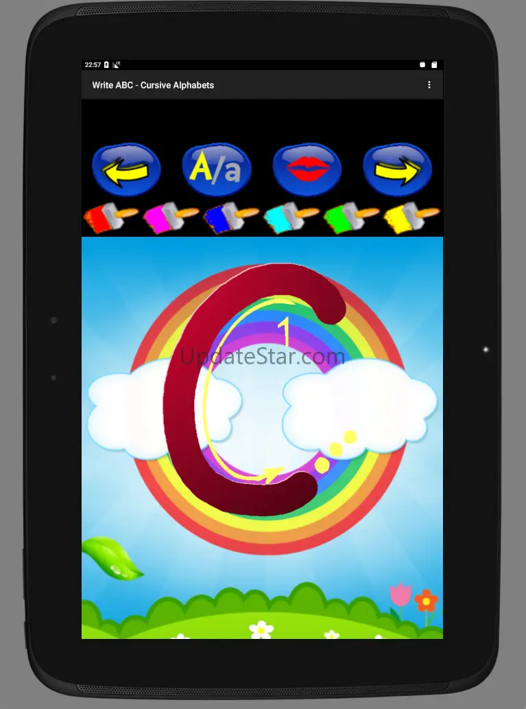 Write ABC - Cursive Alphabets 2.1.28