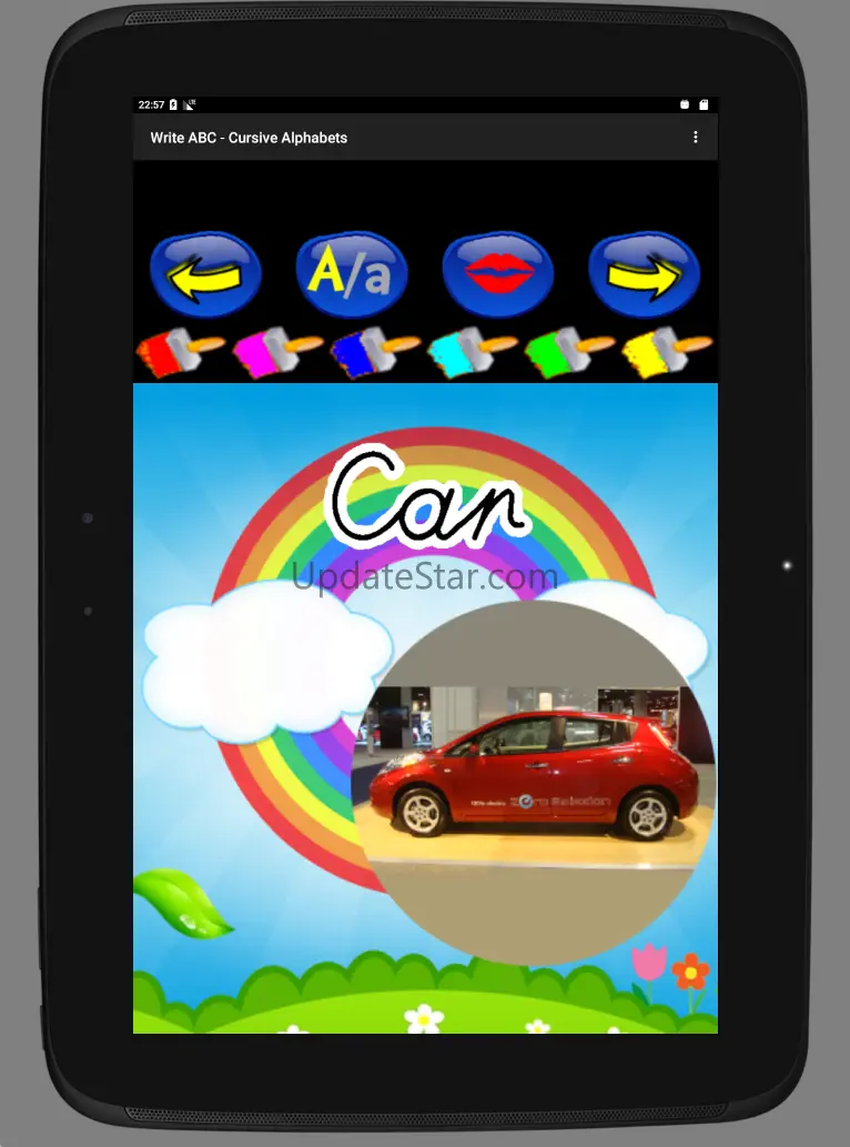 Write ABC - Cursive Alphabets 2.1.28