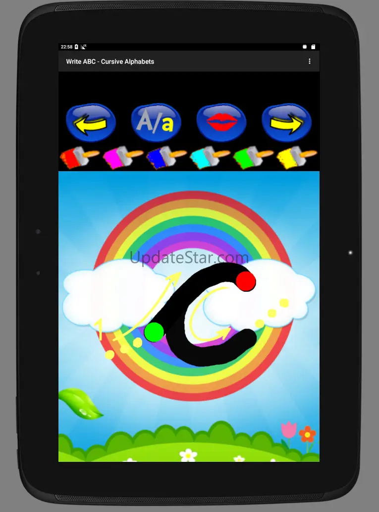 Write ABC - Cursive Alphabets 2.1.28