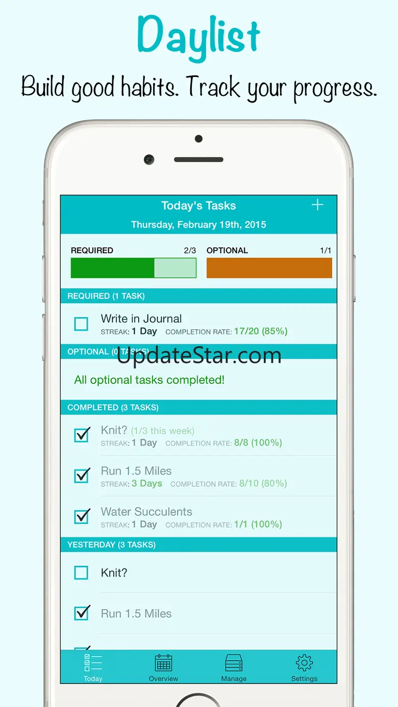 Daylist - Build Good Habits, Track Your Progress 1.2