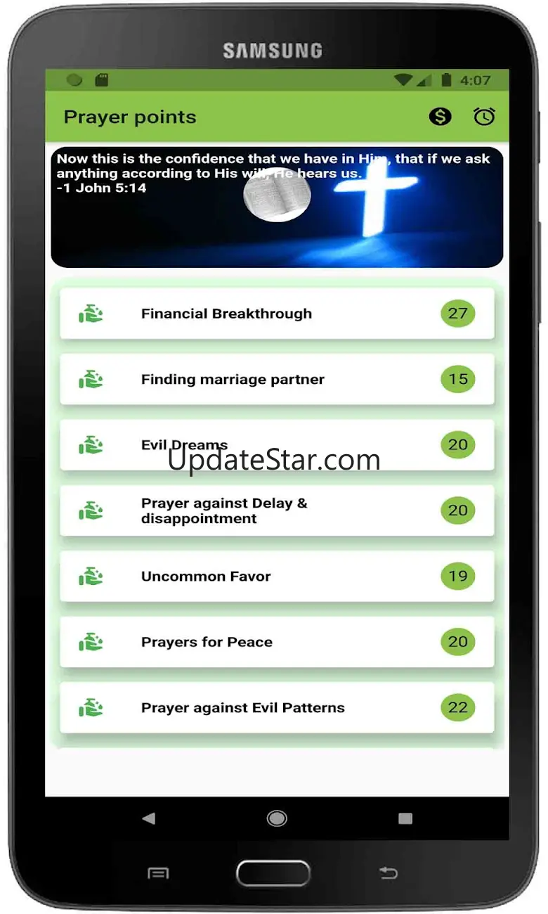 Prayer points with bible verse 2.0.13