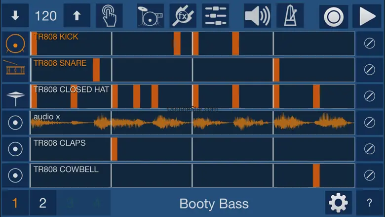 VoxBeat drums+multi-track looper 1.6