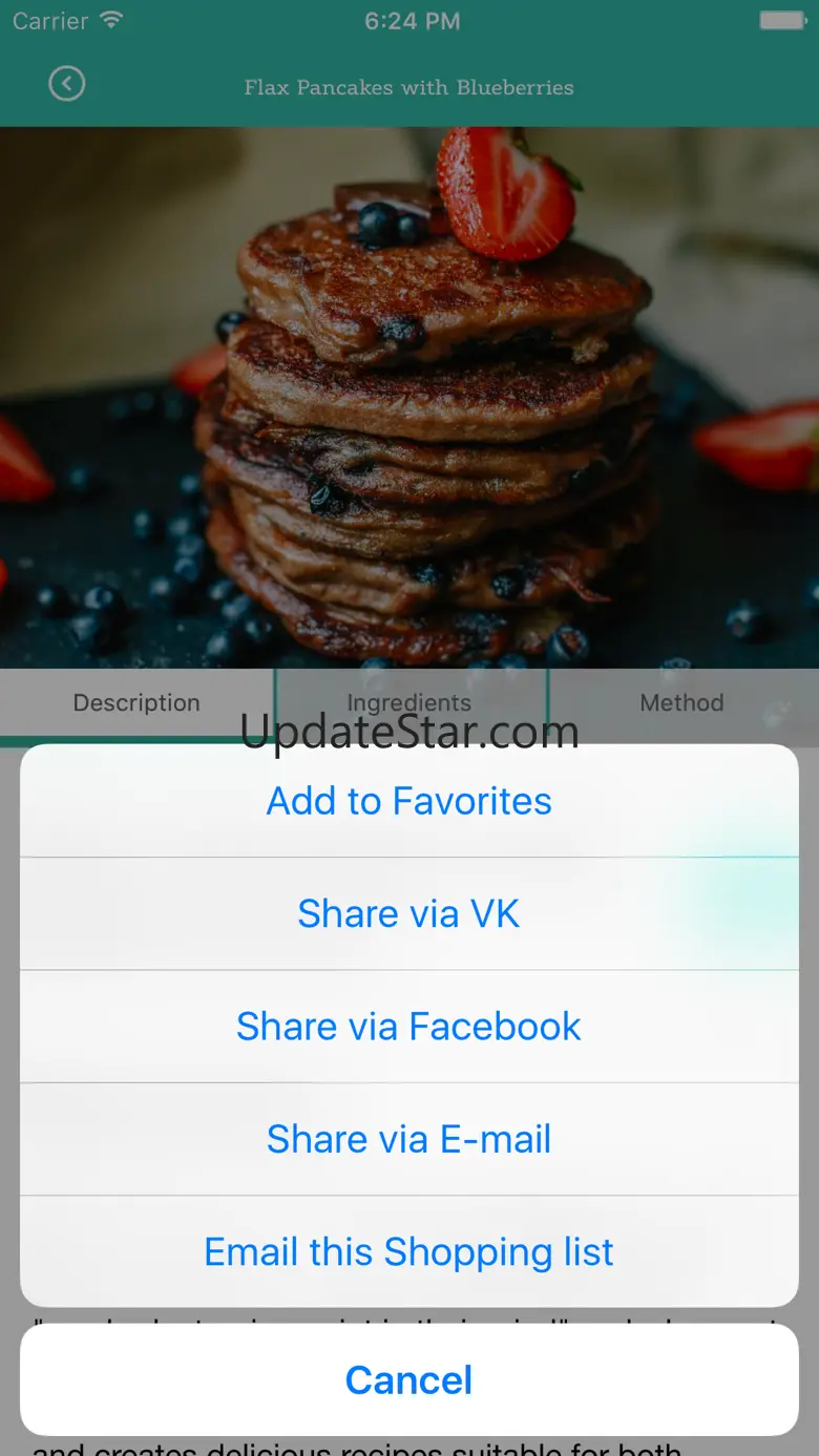 Live up! Healthy Recipes 3.19