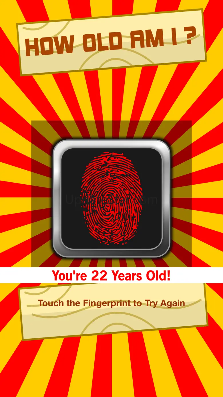 How Old Am I - Age Guess Scanner Fingerprint Touch Test Booth HD + 1.0