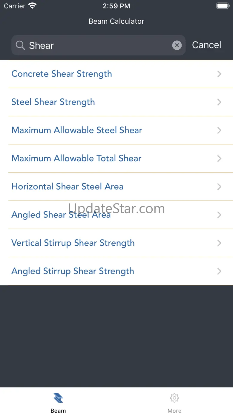 Beam Calculator lite 6.3