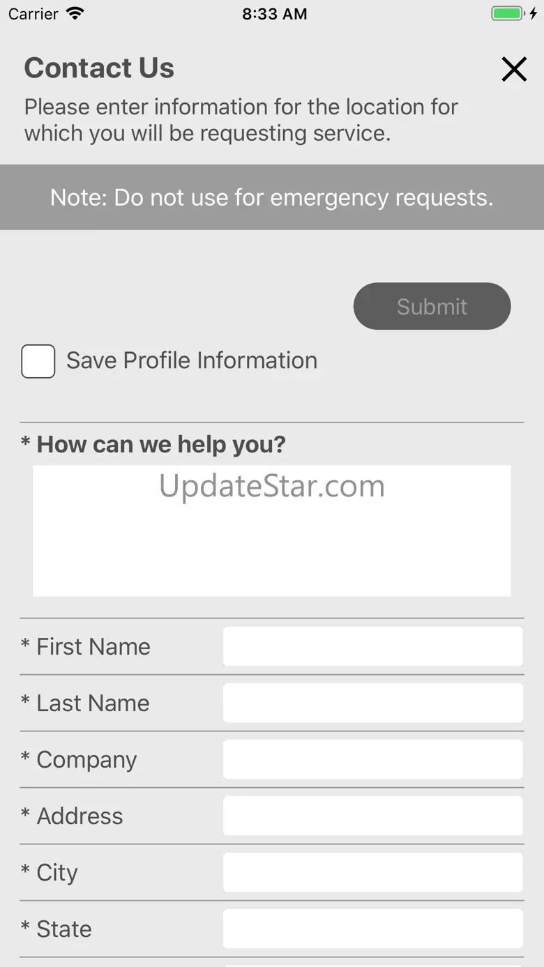 Crown Service Request 1.7.9.2