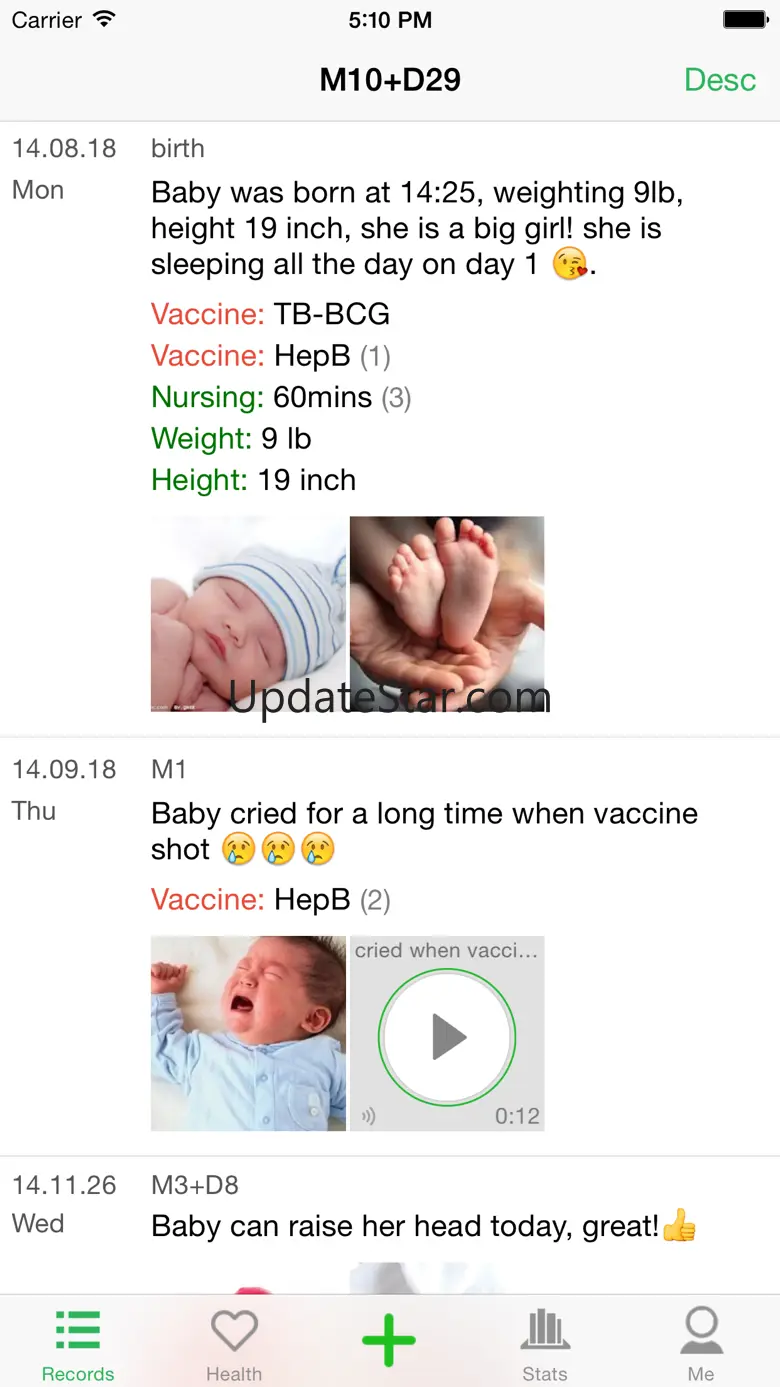 Baby Diary - Convert to PDF 10.0