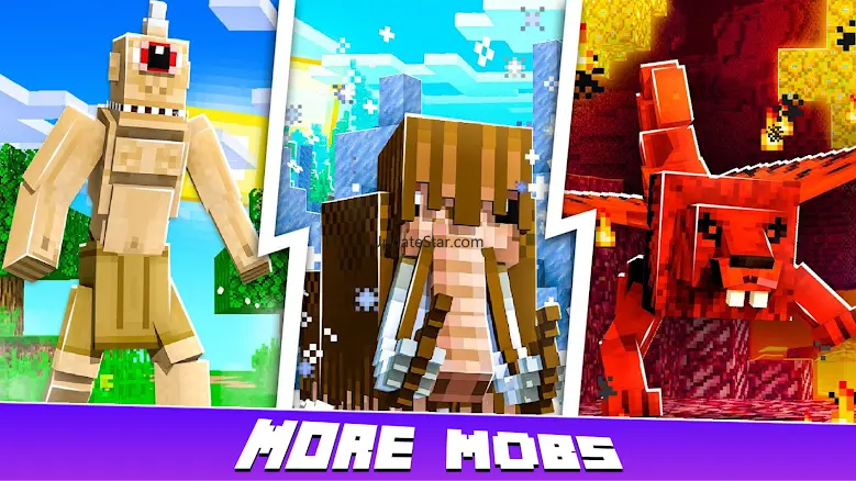 Mods 500 Mobs for Minecraft PE 2