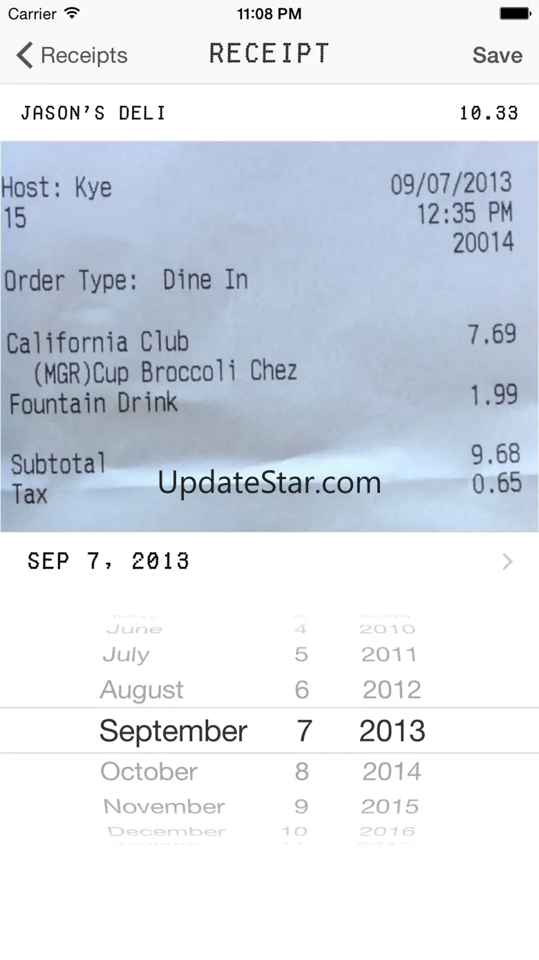 Trip Receipts 1.5.4