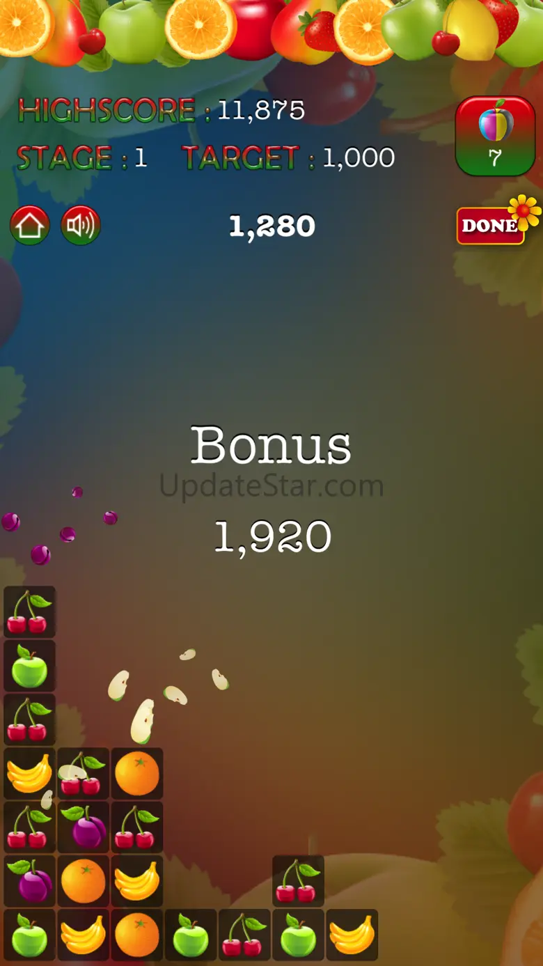 Pop Pop Fruit Puzzle 1.5