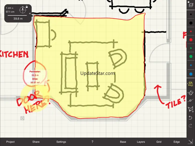 Arrette Scale sketch drafting v1.4.13